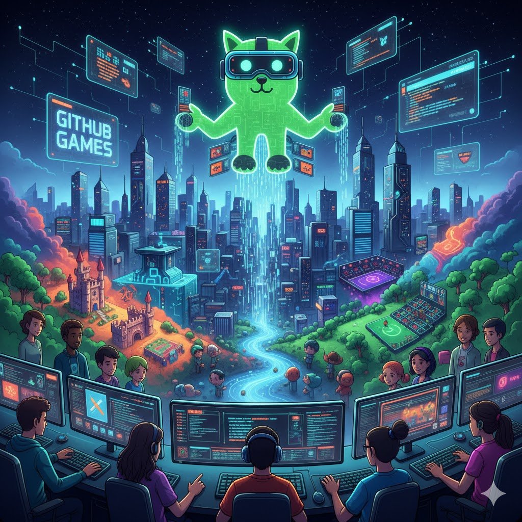 github games: Code, Create, Compete, and Collaborate