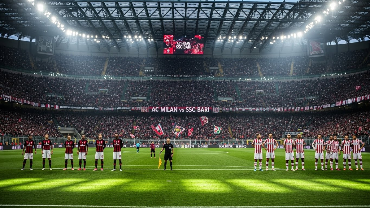 AC Milan vs SSC Bari Timeline
