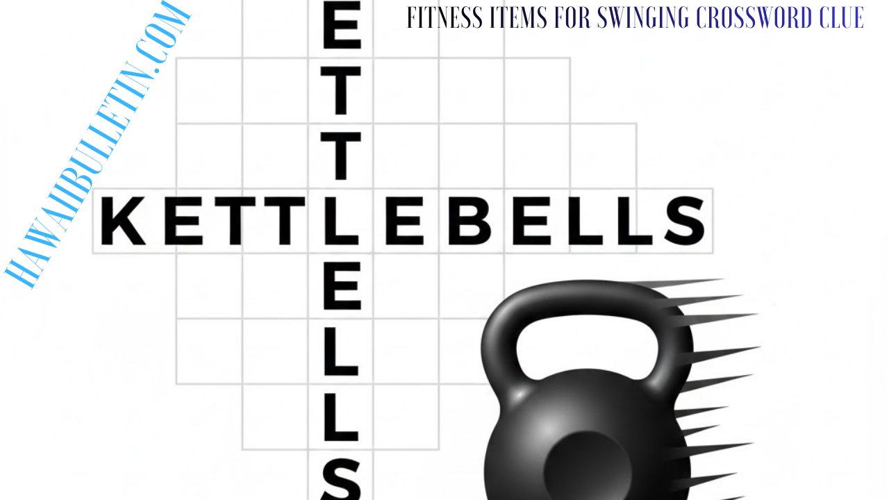 Fitness Items for Swinging Crossword Clue