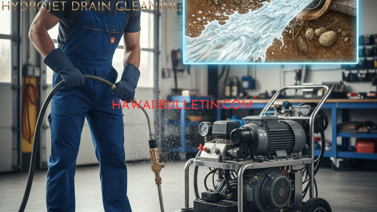 Hydrojet Drain Cleaning