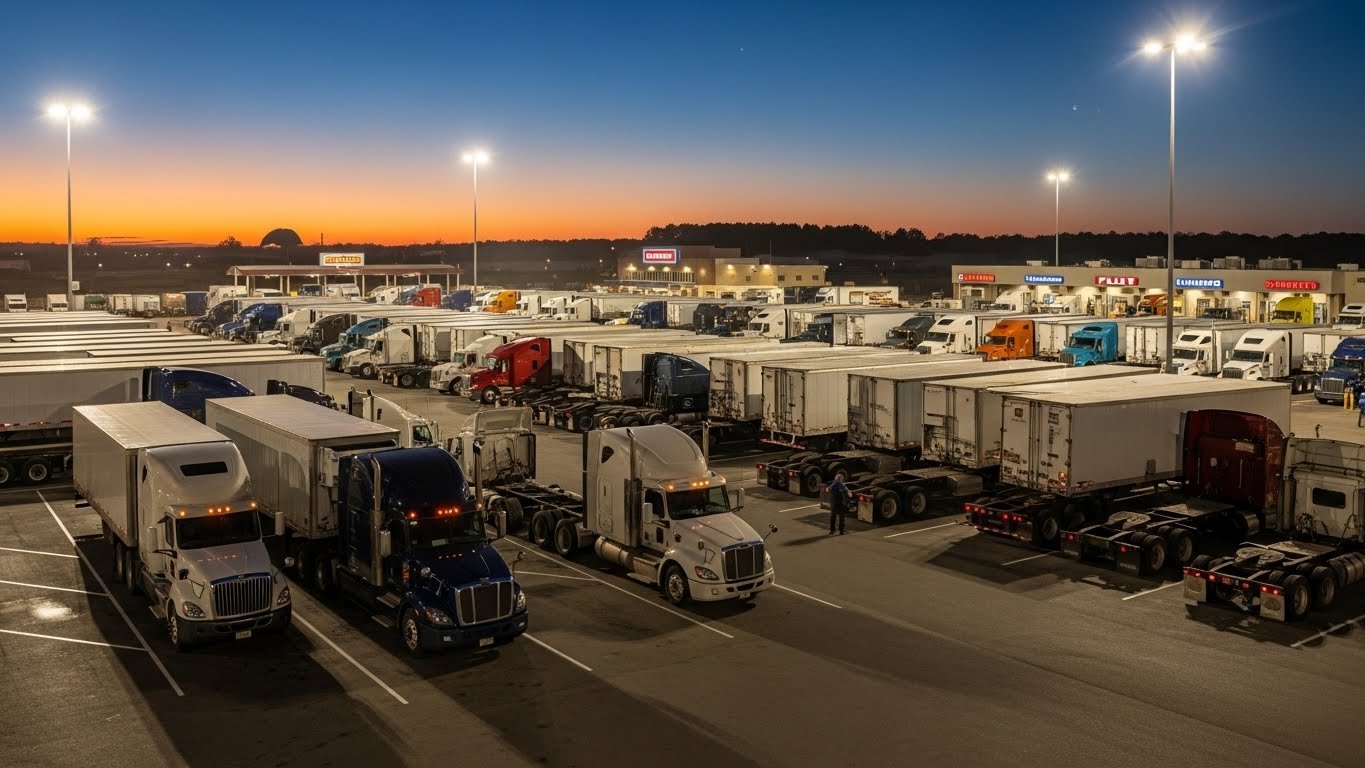 Commercial Truck Parking