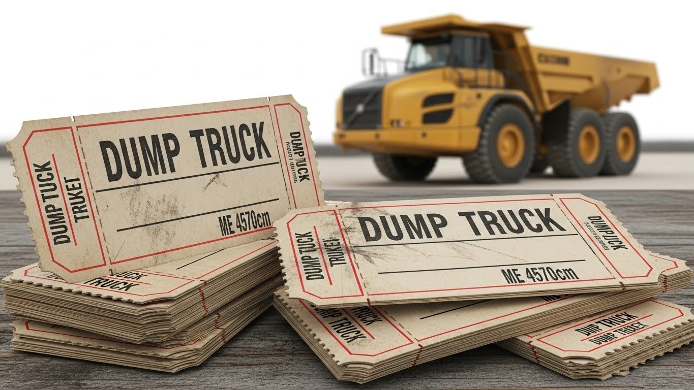 Dump Truck Tickets
