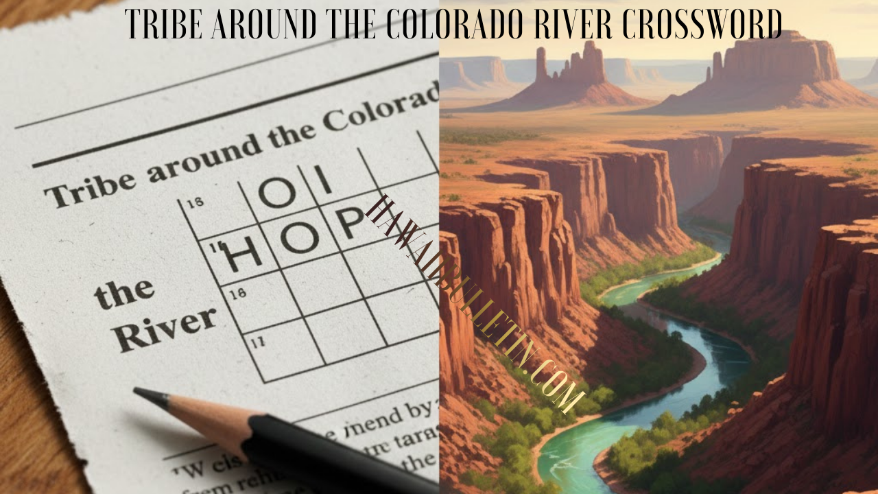Tribe Around the Colorado River Crossword