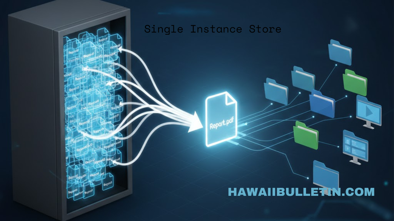 Single Instance Store