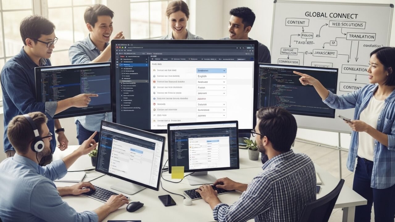 Custom Web Development Services for Multilingual Website Support