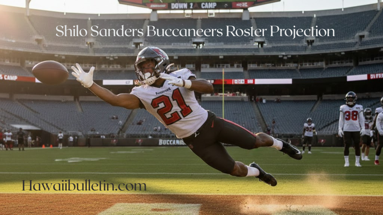 Shilo Sanders Buccaneers Roster Projection