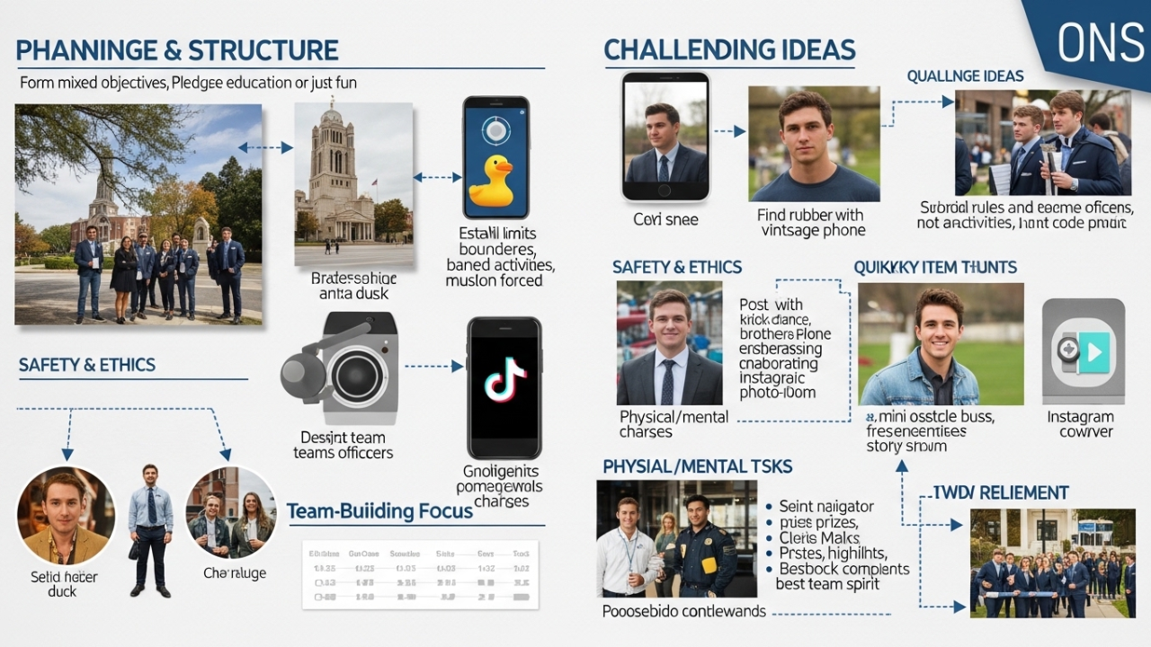 Ultimate Guide to Organizing the Perfect Frat Scavenger Hunt