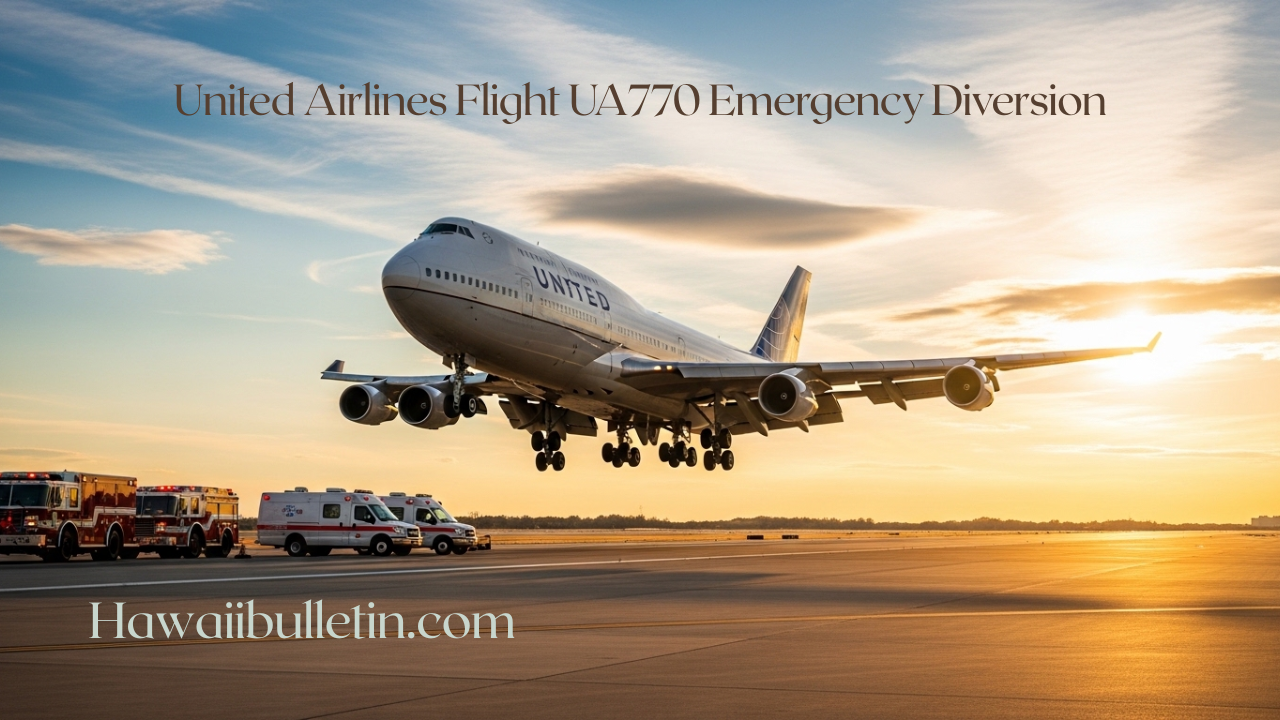 United Airlines Flight UA770 Emergency Diversion: What Happened