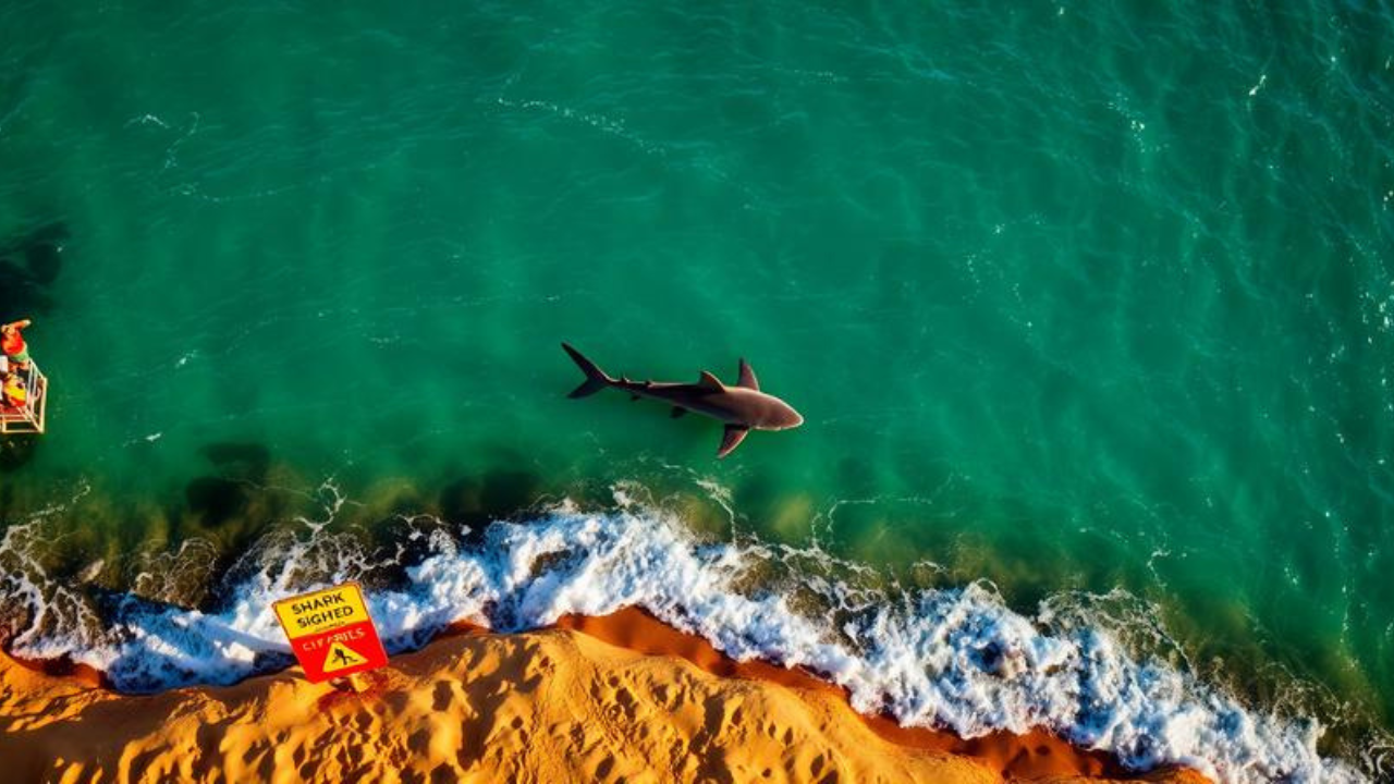 Waimea Bay Shark Advisory Tiger Shark