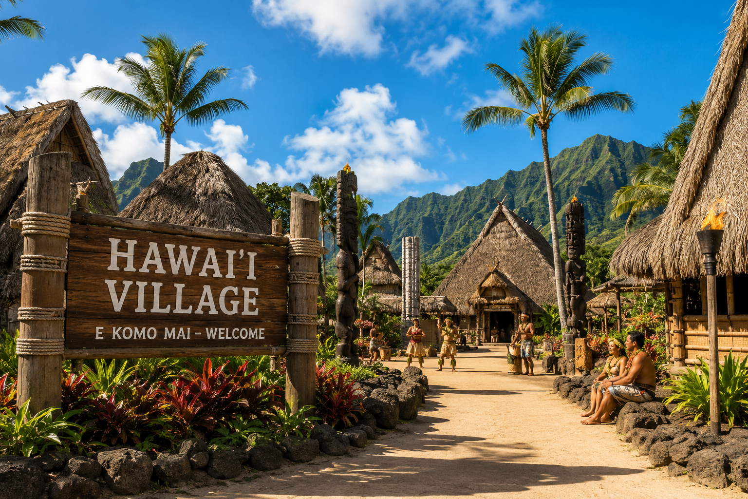 hawaii village