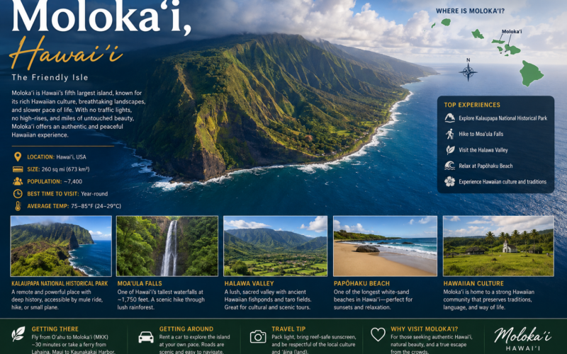 Molokaʻi, Hawaiʻ