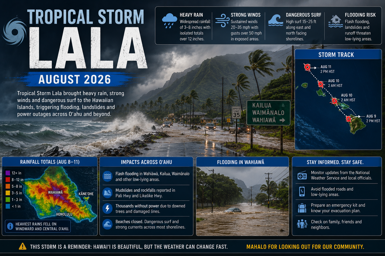 Tropical Storm Lala — August 2026