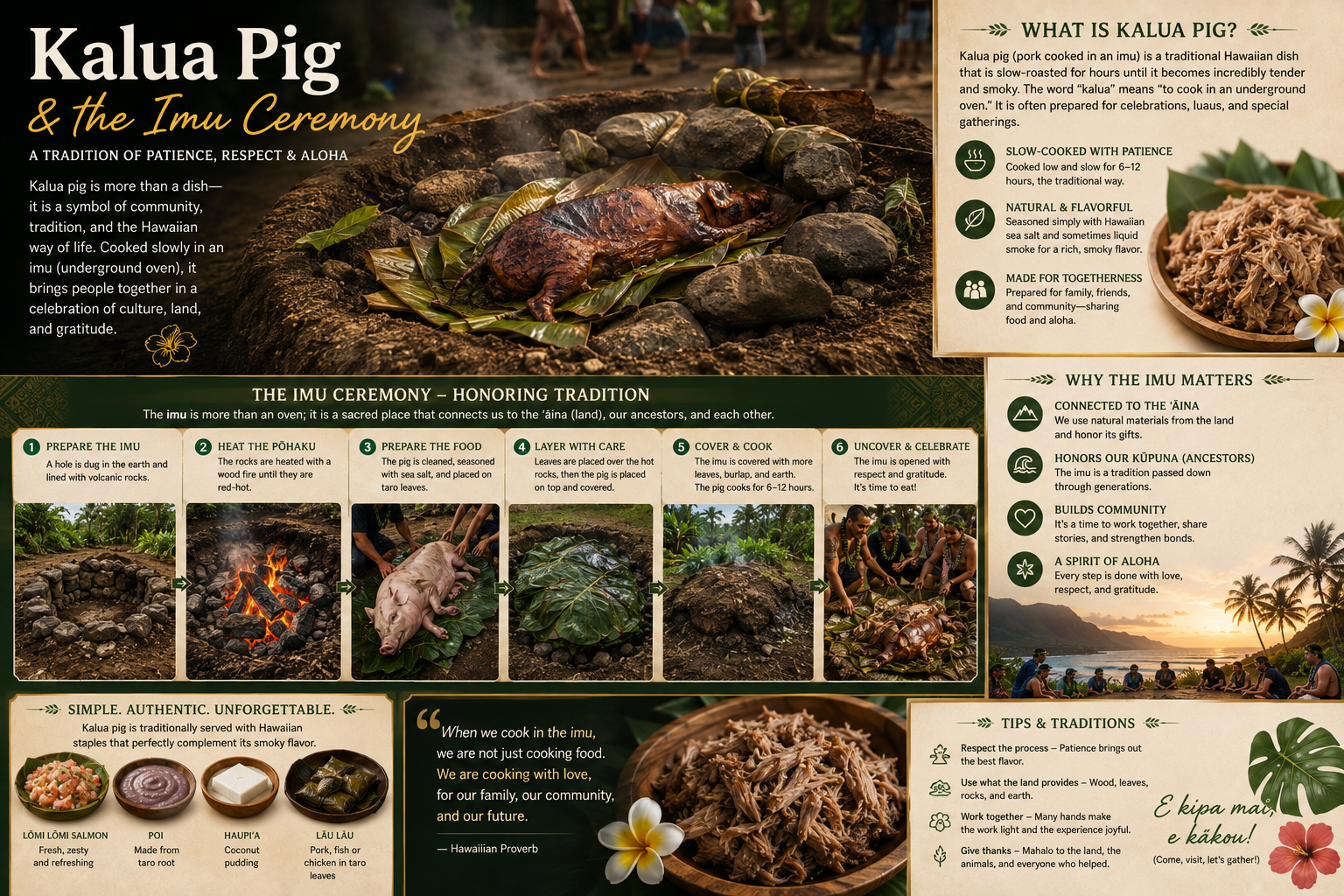 Kalua Pig & the Imu Ceremony
