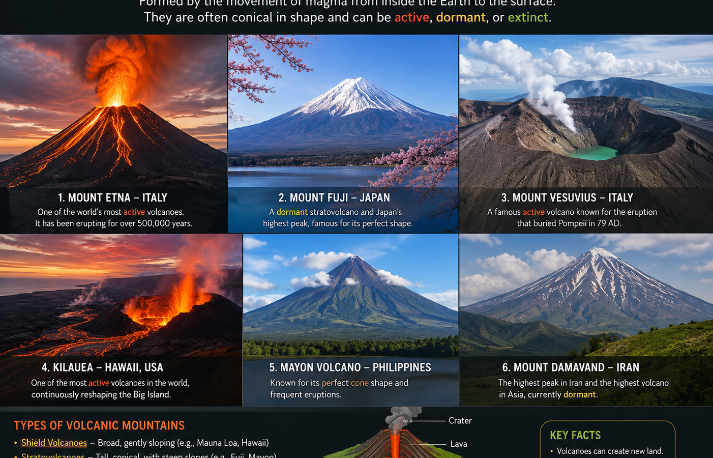 Volcanic Mountains