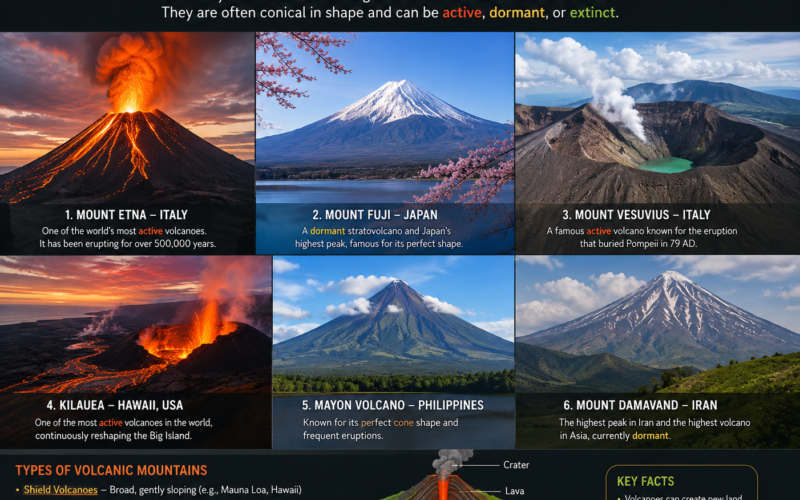 Volcanic Mountains